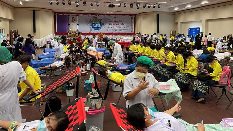 14 มิถุนา วันบริจาคโลหิตโลก@ขอนแก่น