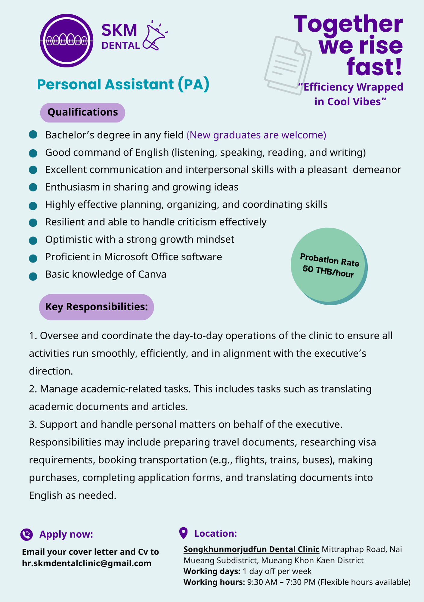 Personal Assistant (PA) “Efficiency Wrapped in Cool Vibes”