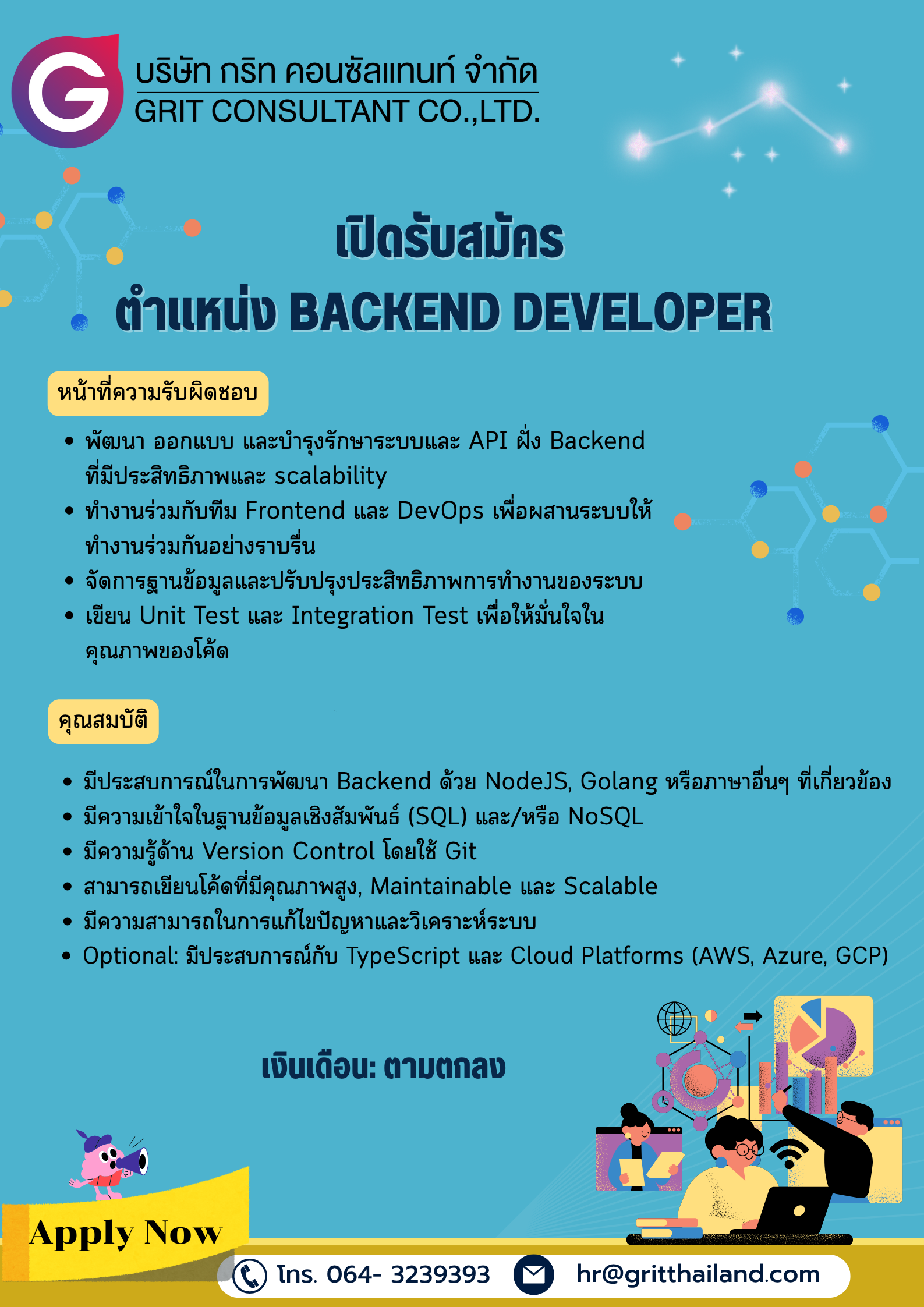 Backend Developer (Golang)