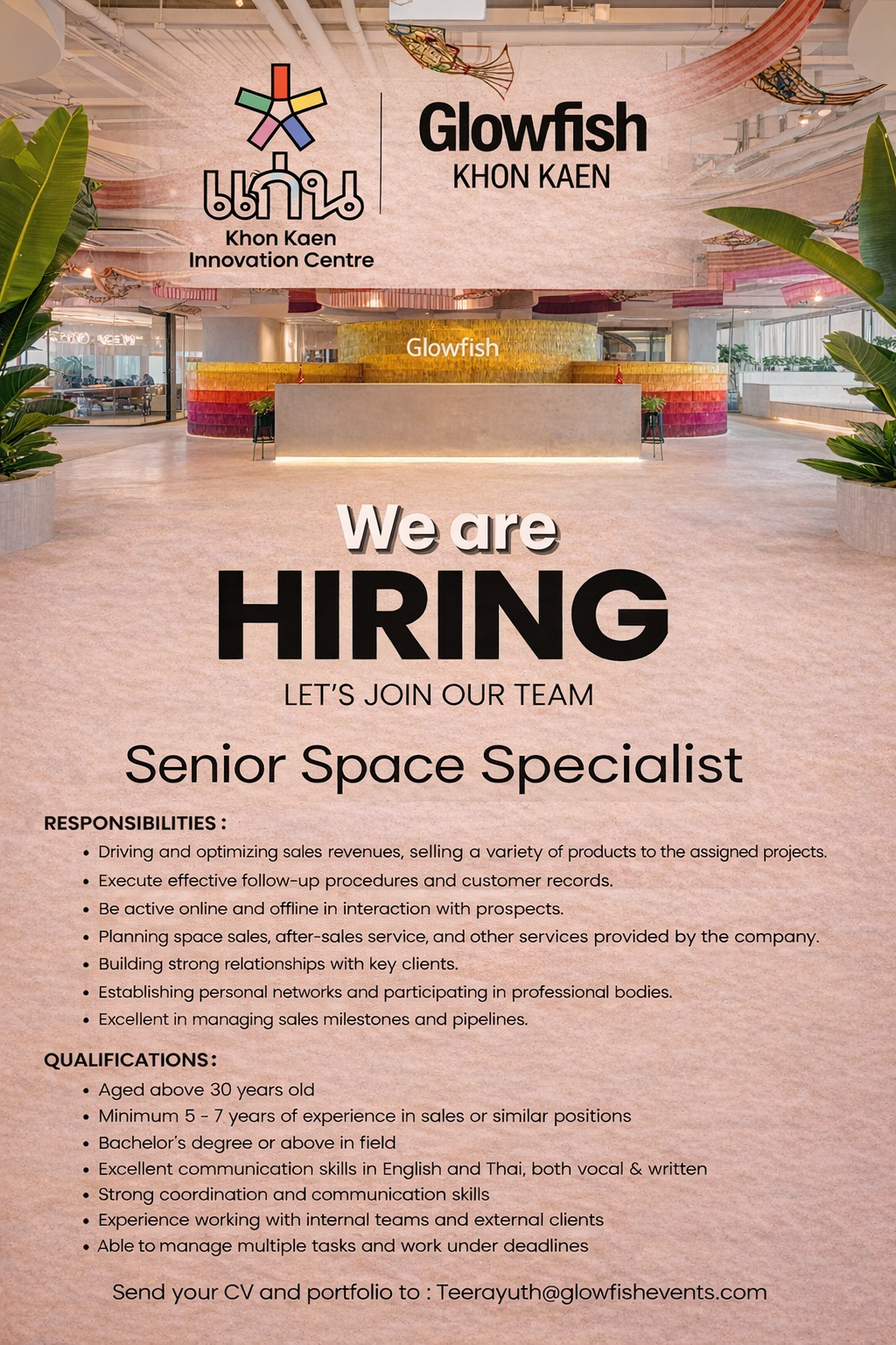 Senior Space Specialist