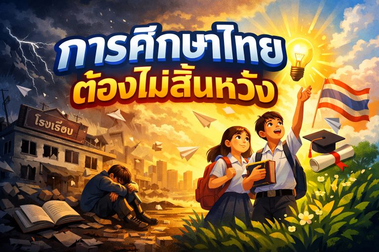 การศึกษาไทย ต้องไม่สิ้นหวัง
