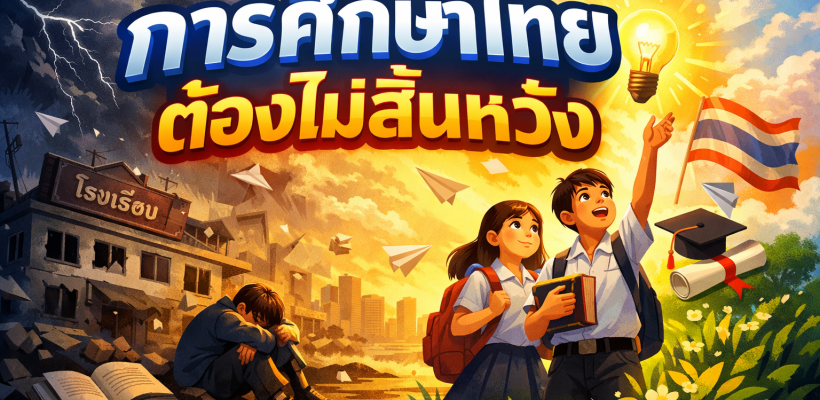 การศึกษาไทย ต้องไม่สิ้นหวัง