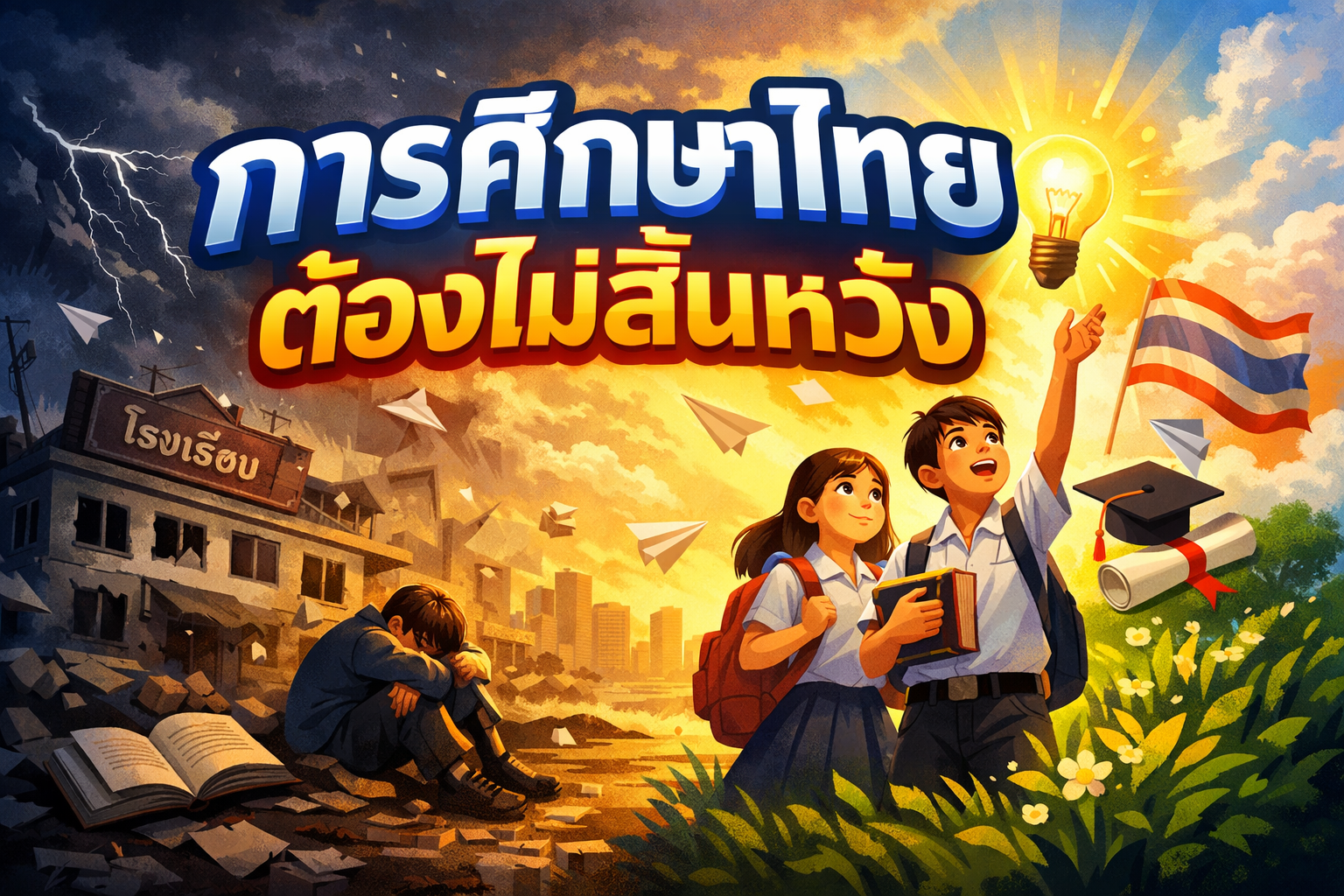 การศึกษาไทย ต้องไม่สิ้นหวัง