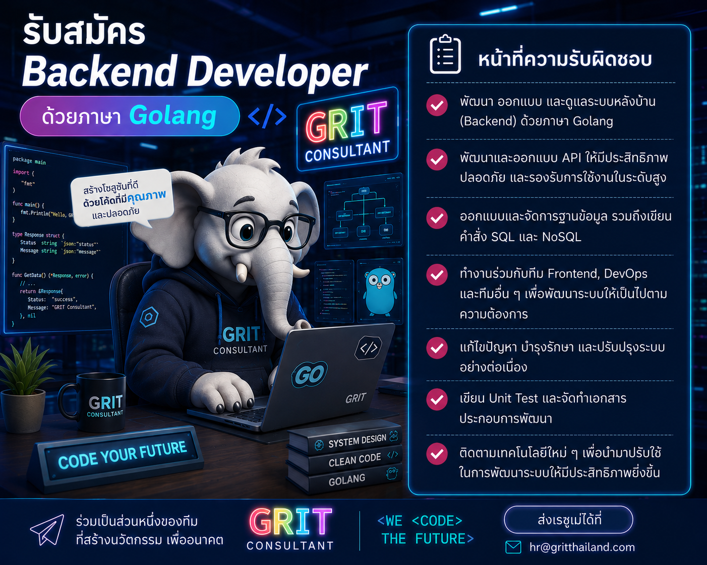 Backend Developer (Golang)