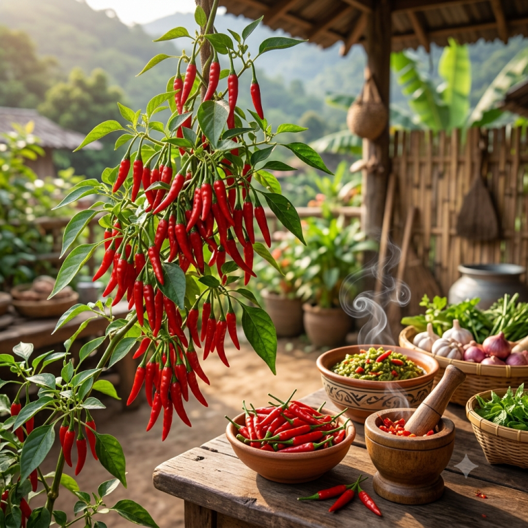 🌶️ รู้จัก “พริกกะเหรี่ยง” พริกพื้นเมืองเม็ดเล็ก เผ็ดจัด กลิ่นหอม เอกลักษณ์คู่ครัวอาหารเหนือ