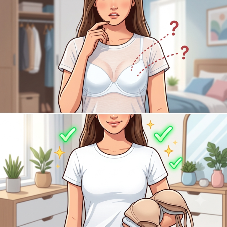 👚 เสื้อสีขาวใส่เสื้อในสีอะไรดี? ผู้เชี่ยวชาญแนะเลือก “สีนู้ด” ใกล้เคียงสีผิว ช่วยให้ลุคเรียบเนียน ไม่โป๊ะ