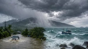 🌧️ อุตุฯ เตือนฝนหนักถึงหนักมาก คลื่นลมแรงช่วง 6–9 สิงหาคม