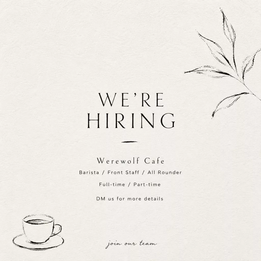 Barista / Assistant Barista (Part-Time) : รับเพิ่มหลายอัตรา