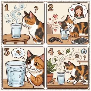 🐱 ทำไมแมวชอบดมแก้วน้ำ? เปิด 4 เหตุผลพฤติกรรมเจ้าเหมียวที่ทาสอาจไม่เคยรู้