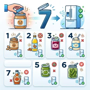 🧊 เปิด 7 อาหารที่ควรแช่ตู้เย็นหลังเปิด หลายคนเก็บผิดที่เสี่ยงขึ้นราและเหม็นหืน