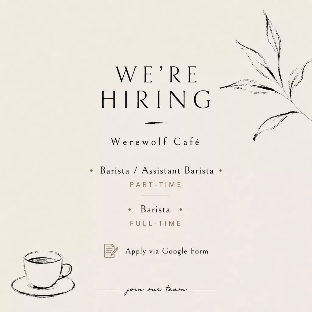 Barista / Assistant Barista (Part-Time) : รับเพิ่มหลายอัตรา