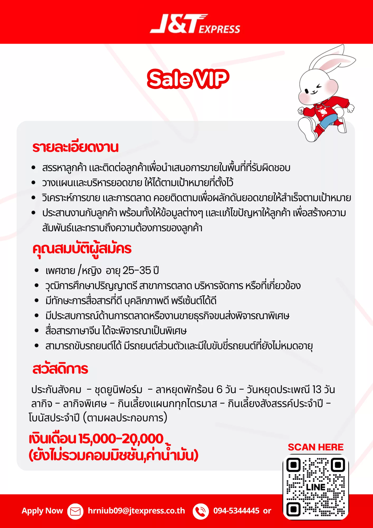ภาพประกาศรับสมัครงาน Sale VIP ภาพที่ 1