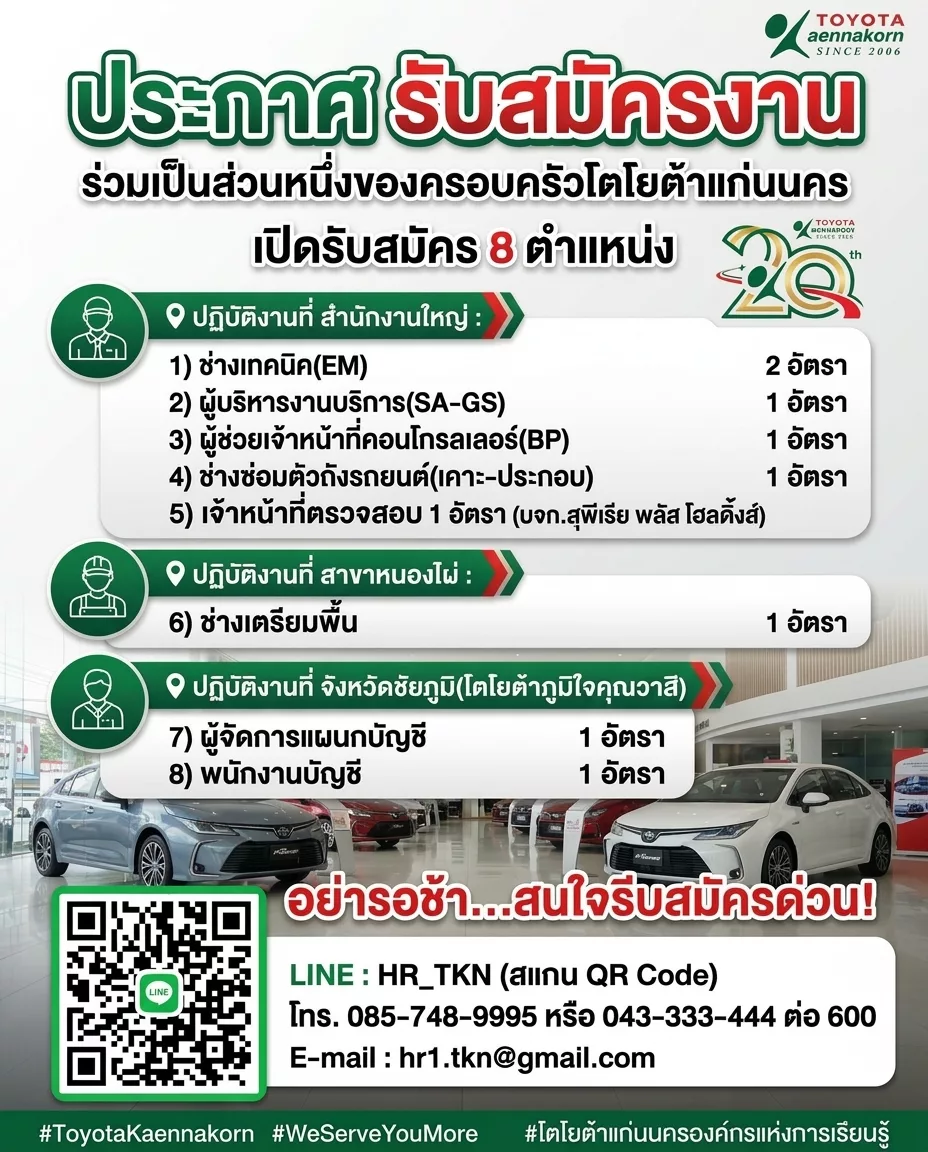 ภาพประกาศรับสมัครงาน ผู้จัดการบัญชี ภาพที่ 1