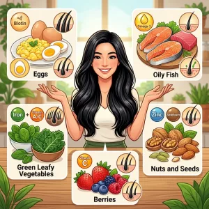 🥚 เปิดเมนู “อาหารบำรุงผม” กินให้ครบ โปรตีน-ธาตุเหล็ก-ไขมันดี ช่วยดูแลเส้นผมจากภายใน