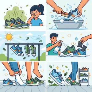 👟 เปิด 6 วิธีดับกลิ่นรองเท้าเหม็นอับ ทำง่ายด้วยตัวเอง ลดความชื้น ขจัดกลิ่นกวนใจ พร้อมเคล็ดลับป้องกันไม่ให้กลับมาเหม็นอีก