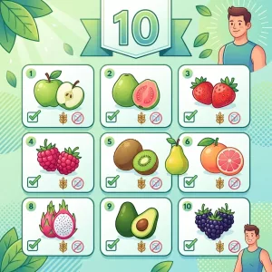 🍓 เปิด 10 ผลไม้น้ำตาลไม่สูง ไฟเบอร์ดี ช่วยอิ่มนาน ดูแลระบบขับถ่าย
