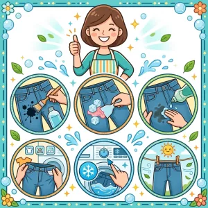 👖 กางเกงยีนส์เปื้อนคราบอย่าเพิ่งทิ้ง! เปิด 6 วิธีขจัดคราบหมากฝรั่ง หมึก สไลม์ และน้ำมัน พร้อมเคล็ดลับถนอมสีผ้า
