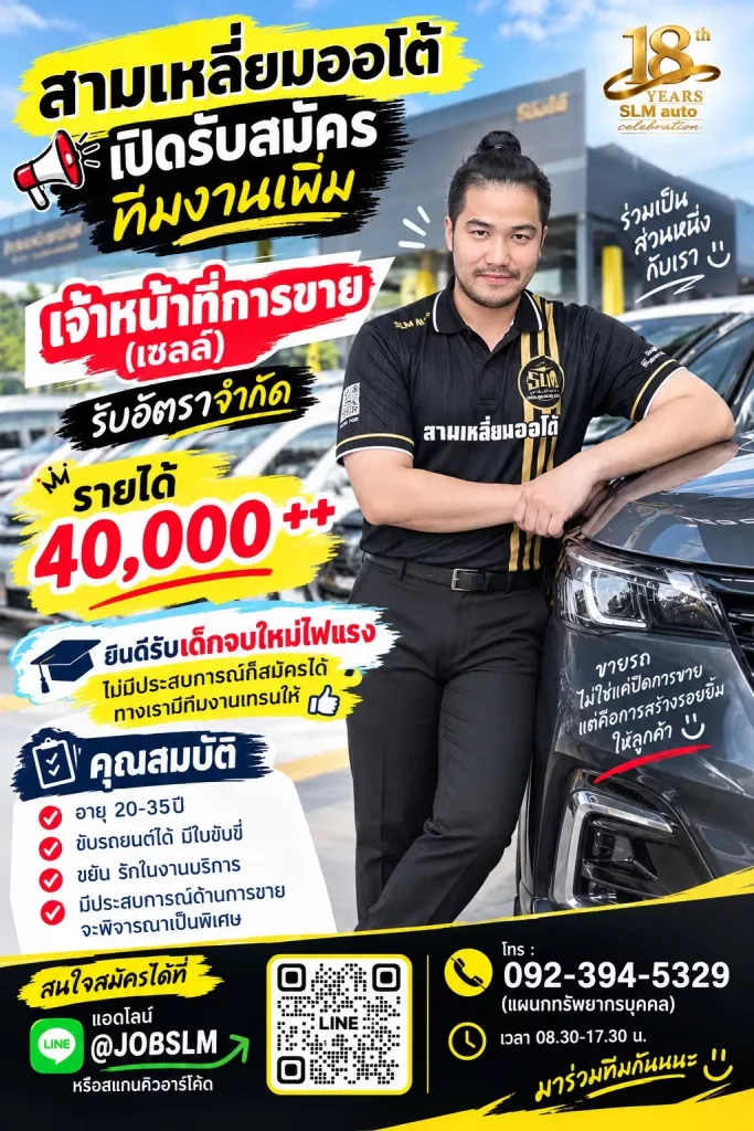 เจ้าหน้าที่การขาย(เซลล์)